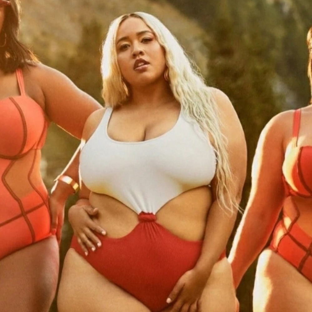 GabiFresh x Swimsuits for All Ribbed Monokini
